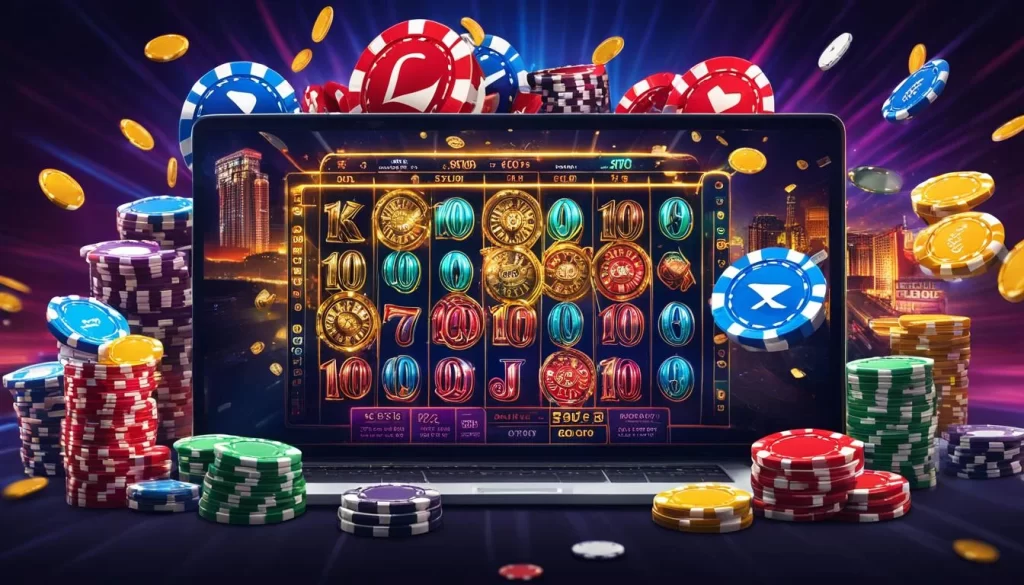 Hình ảnh chơi slot game trên thiết bị di động